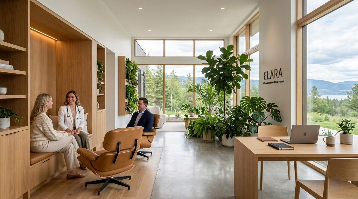 Trinova Wellness Centre clinic interior in Brampton
